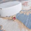 مجموعة خاتم كريستال طبيعي أنثى