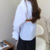 قميص كاجوال بأكمام جرس