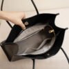 حقيبة جلدية أصلية للنساء حقيبة كتف للركاب بسعة كبيرة