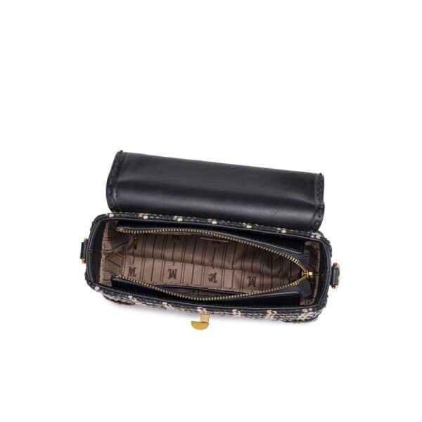 حقيبة كتف محمولة مربعة صغيرة مربعة الشكل