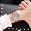 ساعة على الطراز البريطاني ساعة فاخرة جيبسوفيلا نجوم وألماس