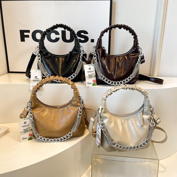 حقيبة يد نسائية موضة مطوي Crossbody