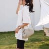 حقيبة يد للنساء حقيبة كروس ديزينجر على شكل قلب فاخرة حقيبة نسائية موجزة