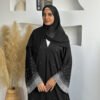 رداء كارديجان نسائي فاخر بلون حجر الراين
