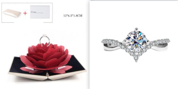 خاتم فضة استرليني S925 للنساء