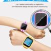 ساعة ذكية Hold Mi GPS Q750 Q100 للأطفال مزودة بنظام تحديد المواقع العالمي (GPS) بشاشة تعمل باللمس وجهاز تعقب موقع SOS آمن للأطفال PK Q80