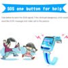 ساعة ذكية Hold Mi GPS Q750 Q100 للأطفال مزودة بنظام تحديد المواقع العالمي (GPS) بشاشة تعمل باللمس وجهاز تعقب موقع SOS آمن للأطفال PK Q80