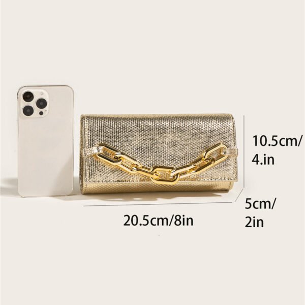 33c27b65-2e38-42a3-8f98-410c9def6fa7.jpg حقائب كلاتش جديدة للسهرة للنساء من ماركة أزياء بنمط ثعبان لحفلات الزفاف حقيبة كتف سلسلة للسيدات حقيبة كروس بودي