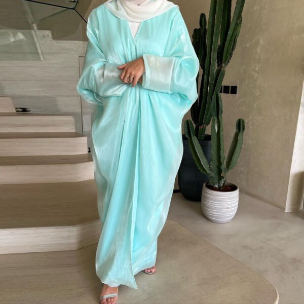 كارديجان نسائي لامع بلون سادة