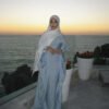 فستان نسائي أنيق برباط الخصر