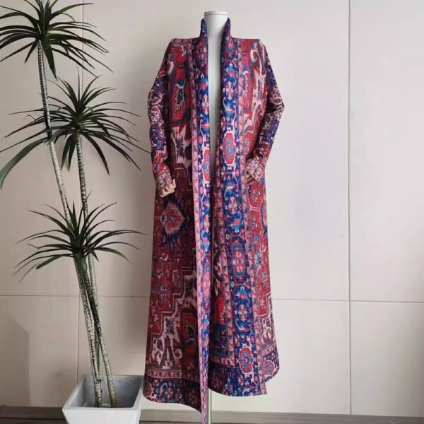 معطف عباءة طباعة خندق متعدد الاستخدامات