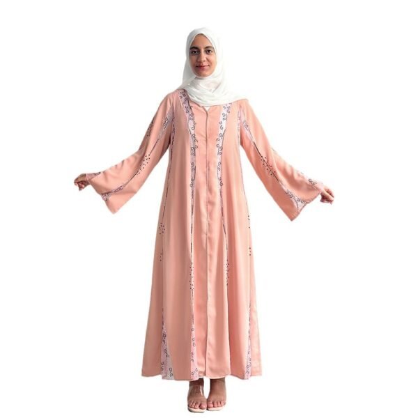 فستان نسائي من الفوال بأكمام طويلة