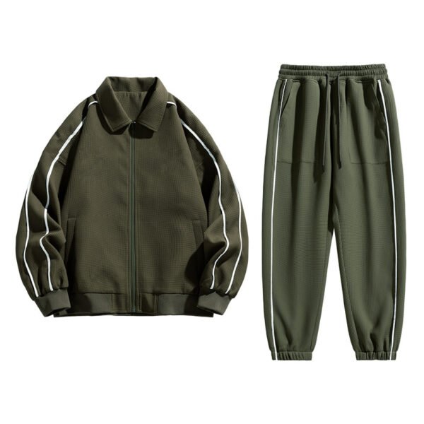 بدلة رياضية رجالية ترفيهية بشبكة ثلاثية الأبعاد