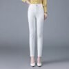 d2e0b831-cae9-4e7b-b15f-9e0453ce043b_trans.jpeg بنطلون نسائي كاجوال على الطراز الكوري متعدد الاستخدامات بخصر مرتفع ومطاط وطويل وضيق