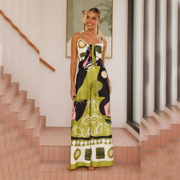 جمبسوت كاجوال بحزام صدر مطبوع