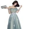 فستان سهرة جديد، فستان طويل بأكمام طويلة، مزاج أنيق، للنساء