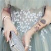 فستان سهرة جديد، فستان طويل بأكمام طويلة، مزاج أنيق، للنساء