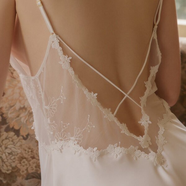 ملابس داخلية مثيرة، فستان نوم بحزام خلفي جذاب