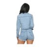 بدلة نسائية جديدة ملابس ترفيهية شورت جينز ممزق