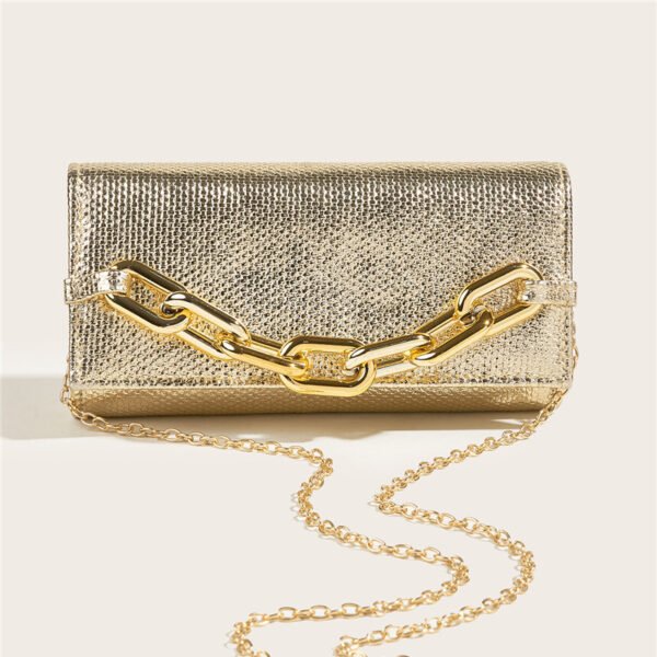 حقائب كلاتش جديدة للسهرة للنساء من ماركة أزياء بنمط ثعبان لحفلات الزفاف حقيبة كتف سلسلة للسيدات حقيبة كروس بودي