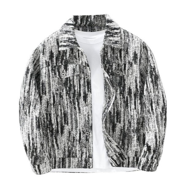 جاكيت جينز فضفاض بتصميم عصري من National Fashion