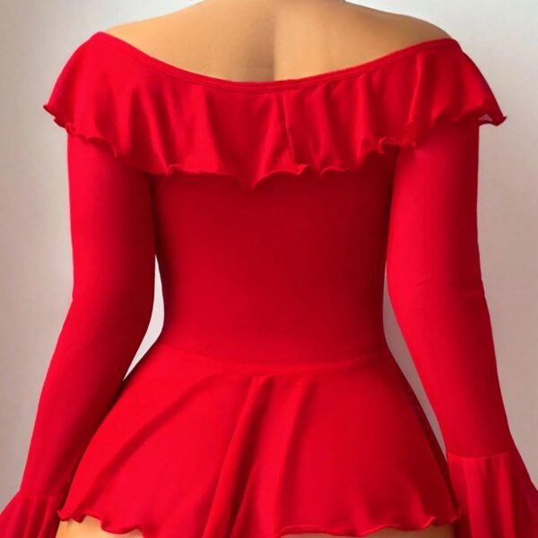 فستان شبكي شفاف بدون أكتاف، نمط نقي، ملابس داخلية مثيرة