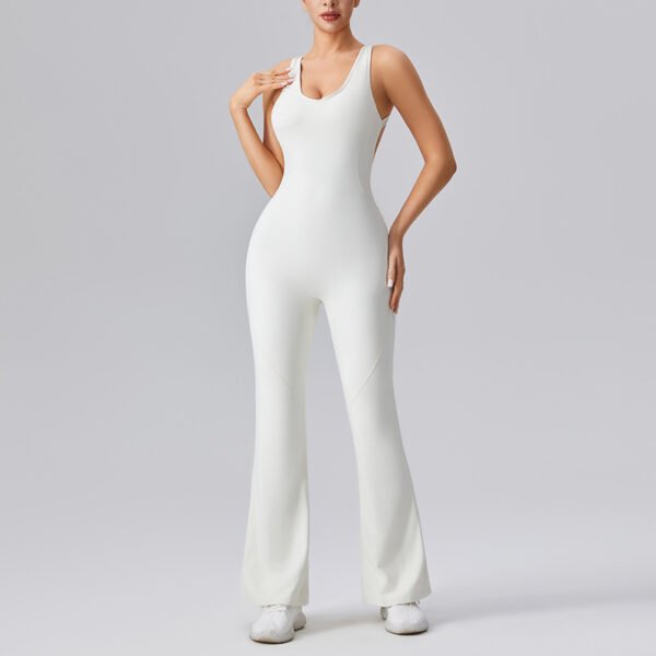 جمبسوت نسائي بدون أكمام بدون ظهر على الطراز الأوروبي والأمريكي