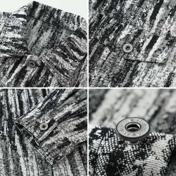 جاكيت جينز فضفاض بتصميم عصري من National Fashion