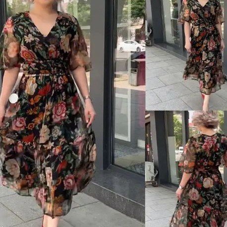 فستان نسائي من نيو ويست باترن