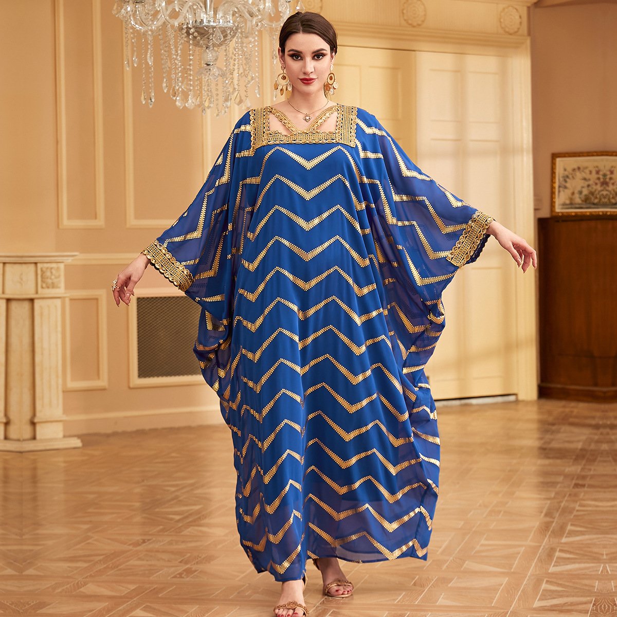 016a1933-02a4-41af-a769-2502817812a4.jpg فستان نسائي برونزي بأكمام خفاش