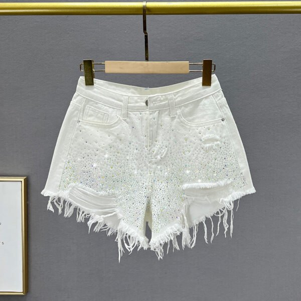 شورت جينز ممزق للنساء من Heavy Industry