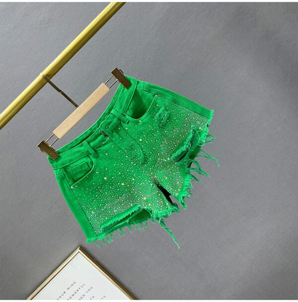 شورت جينز ممزق للنساء من Heavy Industry