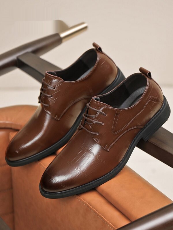 أحذية جلدية رجالية مناسبة للعمل والمناسبات الرسمية وغير الرسمية