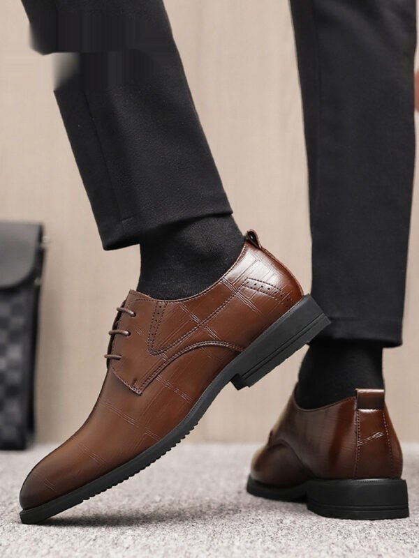 أحذية جلدية رجالية مناسبة للعمل والمناسبات الرسمية وغير الرسمية