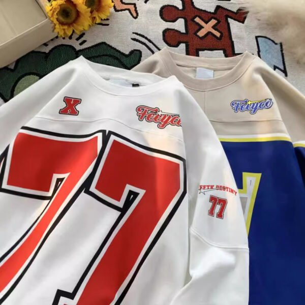 تي شيرت ثقيل بأكمام طويلة وغطاء للرأس من American Retro Ice Clothing