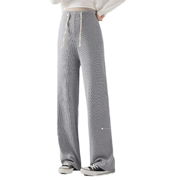 بنطلون تنحيف ضيق من الحرير الجليدي للنساء الحوامل