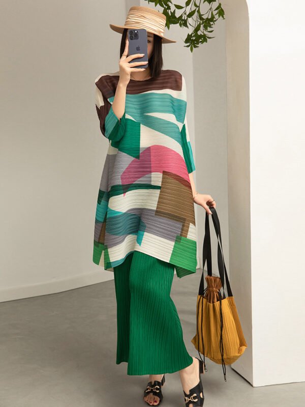 بدلة من قطعتين لأزياء النساء الخريف والشتاء