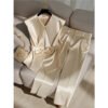 7667cf2c-0d37-49ad-890a-0401c1bfdd1a.jpg طقم بلوزة وبنطال شبابي أنيق على الطراز الغربي بلون الشمبانيا