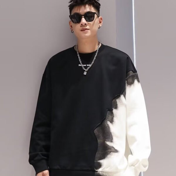 سترة رجالية متدرجة الألوان بتصميم خاص للموضة