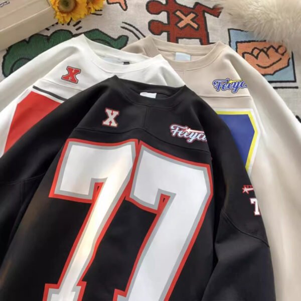 تي شيرت ثقيل بأكمام طويلة وغطاء للرأس من American Retro Ice Clothing