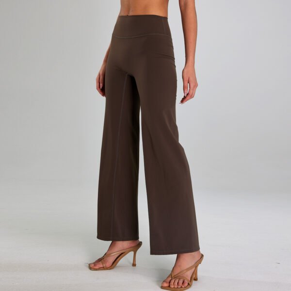 بنطلون يوغا ضيق بتصميم أوروبي وأمريكي، مناسب للجري في الهواء الطلق