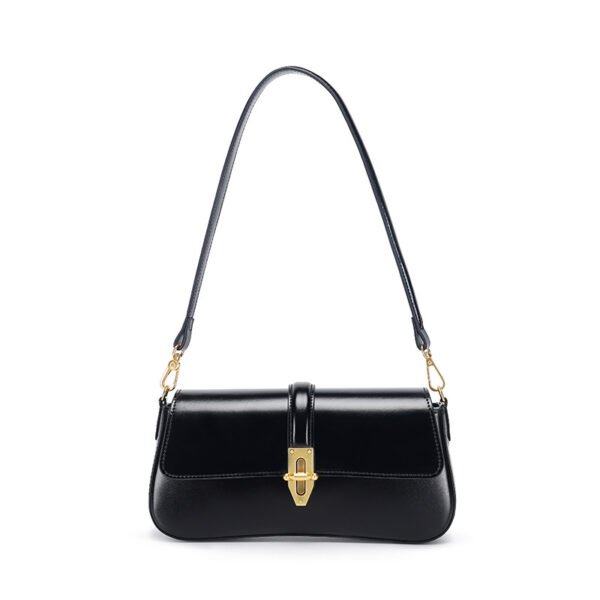 حقيبة كروس بودي نسائية من الجلد بتصميم Wild Baguette من Advanced Texture