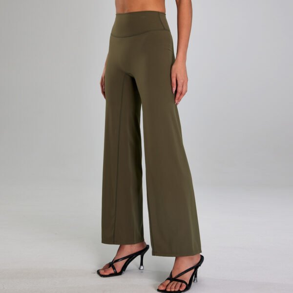 بنطلون يوغا ضيق بتصميم أوروبي وأمريكي، مناسب للجري في الهواء الطلق