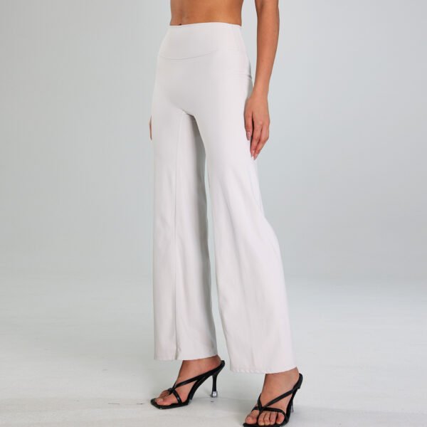 بنطلون يوغا ضيق بتصميم أوروبي وأمريكي، مناسب للجري في الهواء الطلق