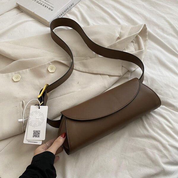 حقيبة كتف دائرية بتصميم ريترو جديد