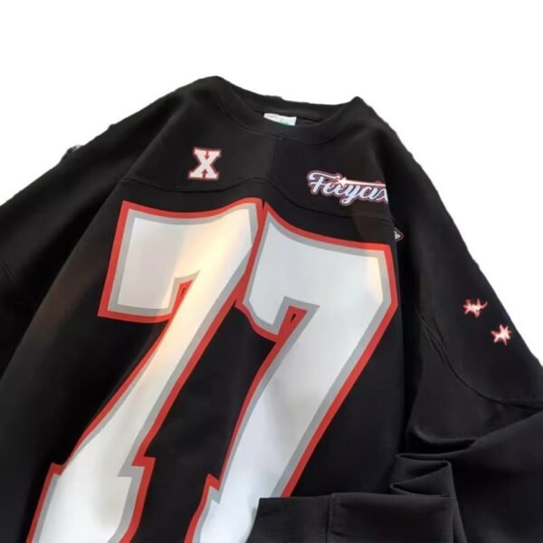 تي شيرت ثقيل بأكمام طويلة وغطاء للرأس من American Retro Ice Clothing