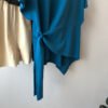 1618845068440-2.jpg قميص نسائي قصير الأكمام بتصميم أنيق وقصة ضيقة وقميص كاجوال للنساء