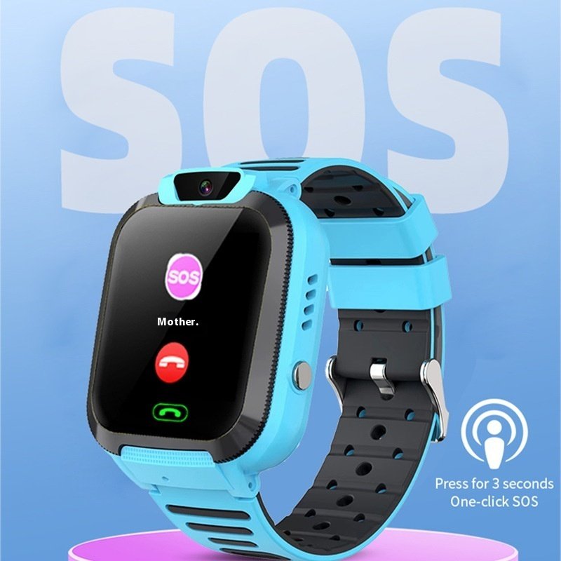 ساعة ذكية مزودة بخاصية الشحن المغناطيسي وتحديد المواقع والاتصال بمساعدة الطلاب