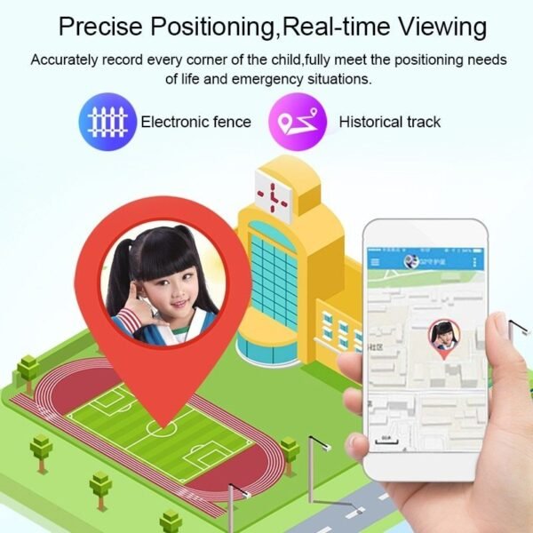 ساعة هاتف اطفال ضد الماء