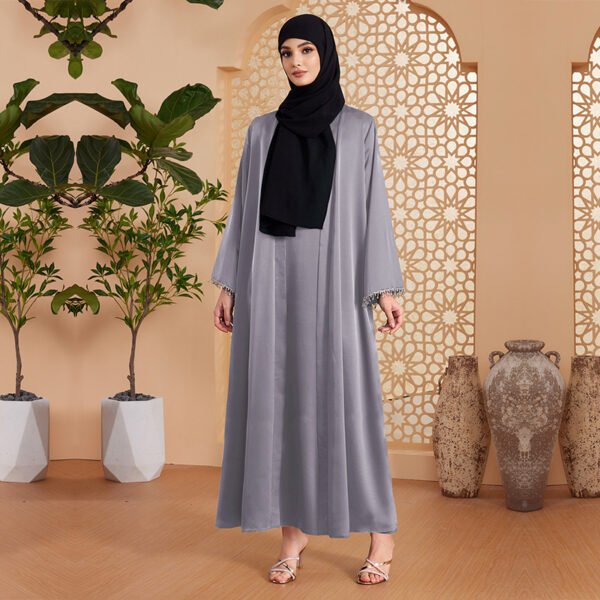 طقم كارديجان نسائي من الشرق الأوسط مكون من قطعتين